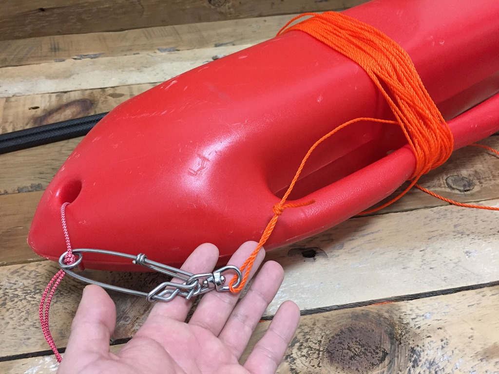 ラス1です 手銛 魚突き スピアフィッシング フロート フロートシステム